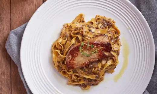 Pasta con foie gras - Claves para una salsa fina y elegante