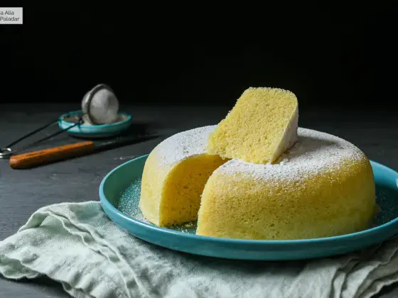 Bizcocho de yogur en microondas - La clave para que quede jugoso